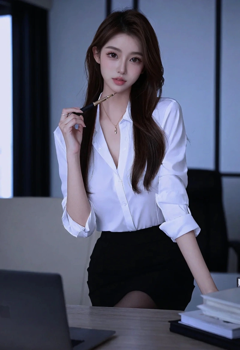 cosplay thư ký cá tính