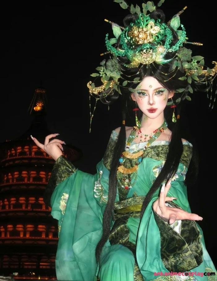 gái cosplay cổ trang hd