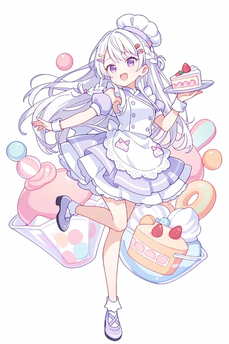 hình ảnh anime hầu gái
