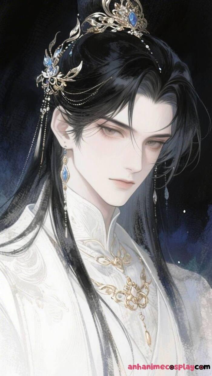 hình ảnh anime nam cổ trang pinterest hd