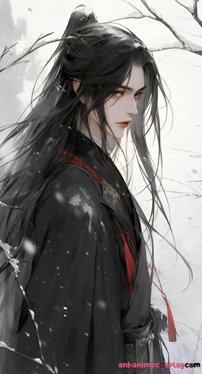 hình ảnh anime nam cổ trang pinterest ngầu