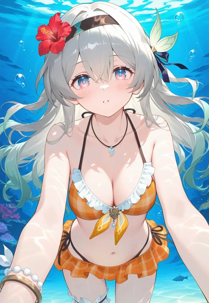 hình ảnh anime nữ mặc bikini