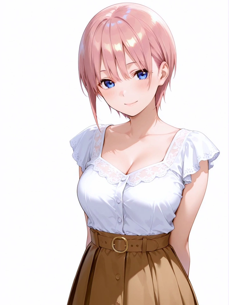 hình ảnh anime nữ quyến rũ tóc hồng