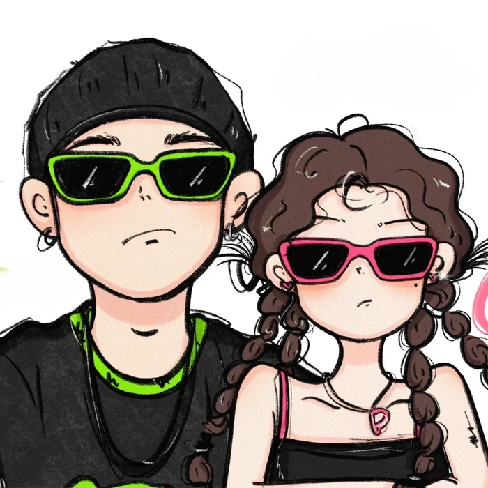hình ảnh cặp avatar đôi anime ngầu