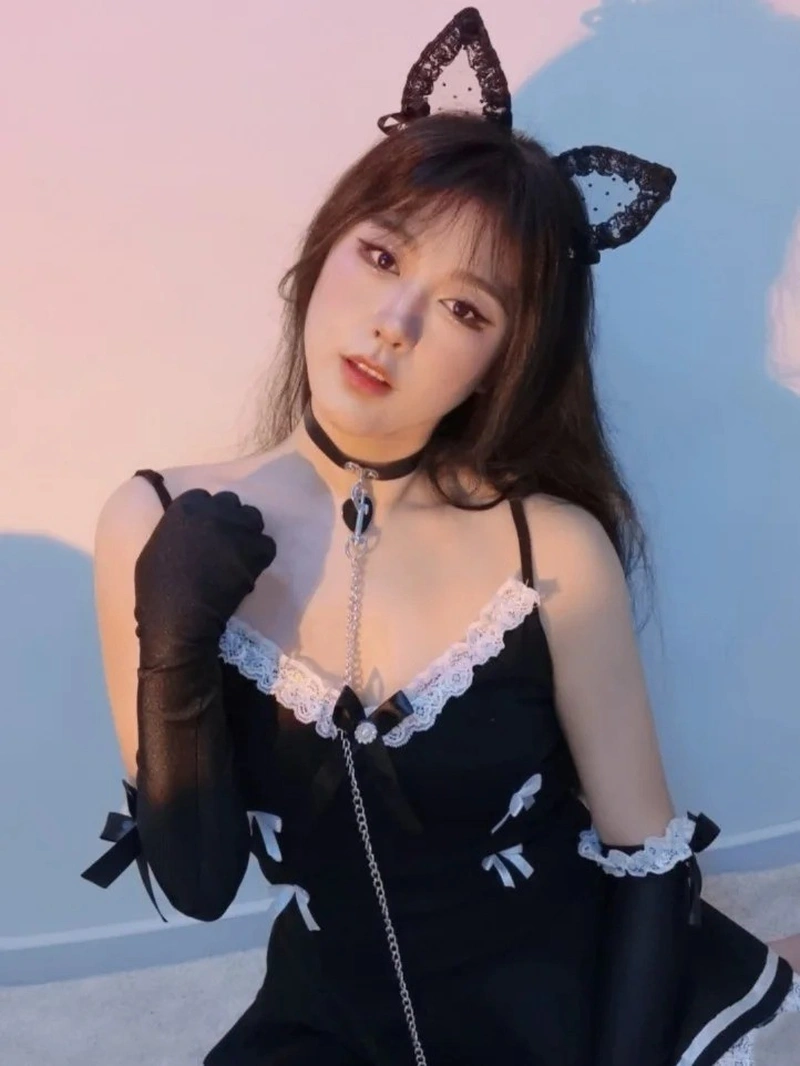 hình ảnh cosplay mèo cuốn hút