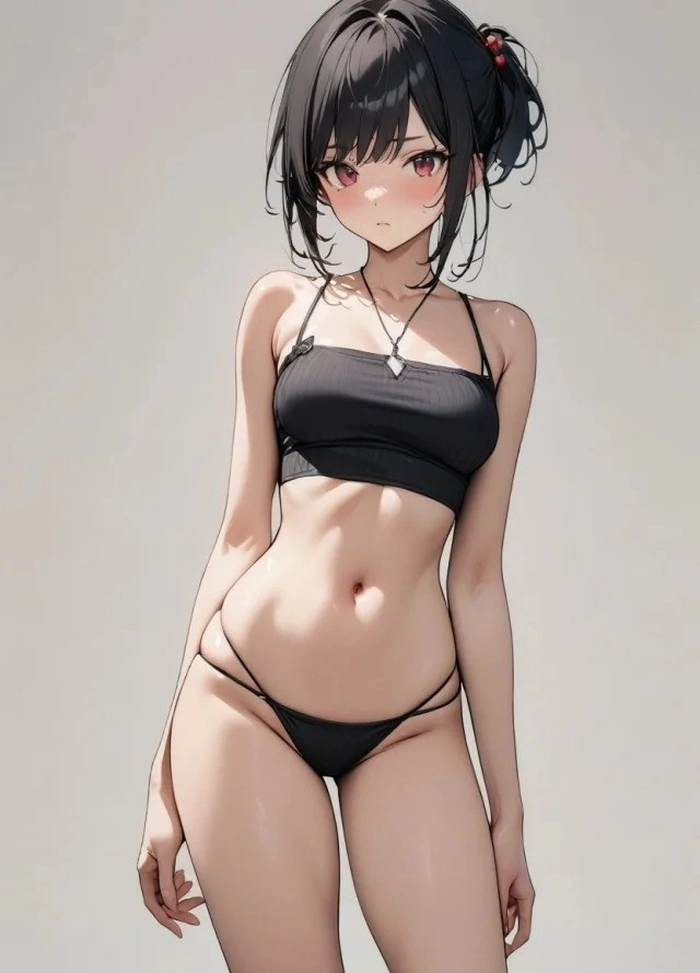 hình anime nữ mặc bikini