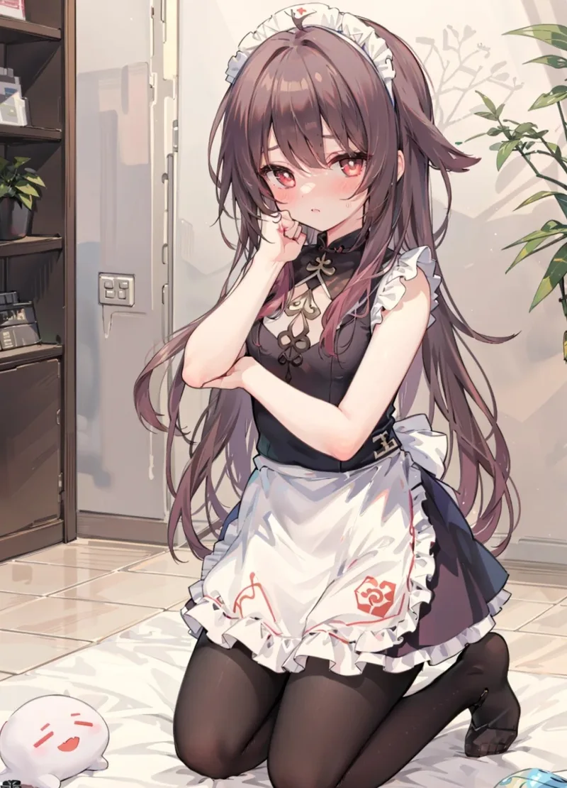 hình nền anime hầu gái