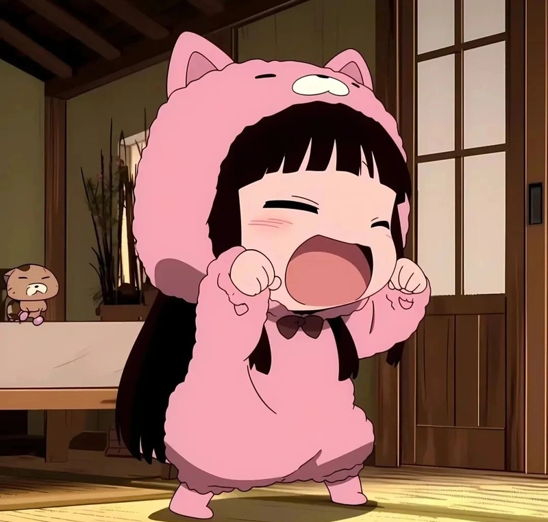 hình vẽ anime nữ cute