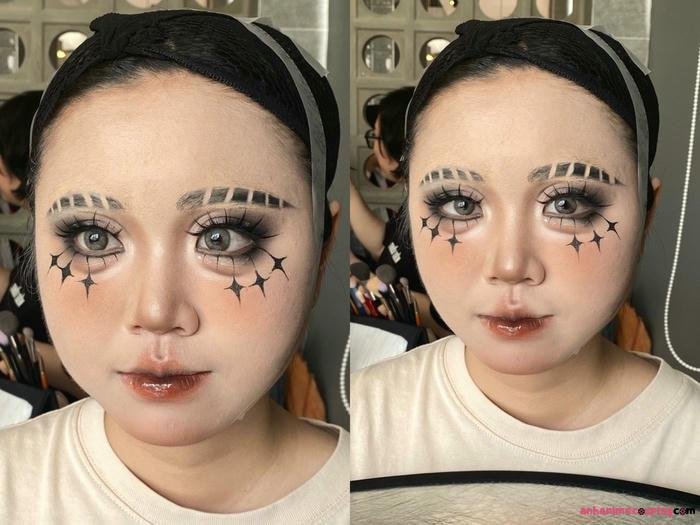 mai phương cosplay mackup