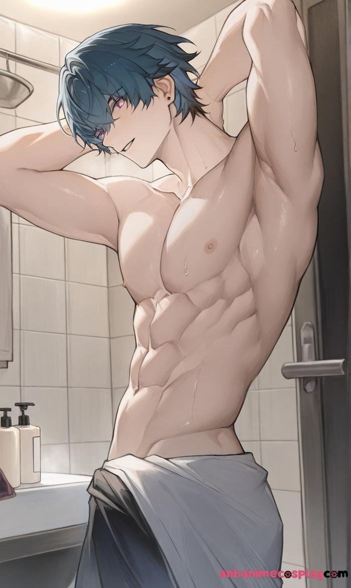 Ảnh anime nam 6 múi 4K