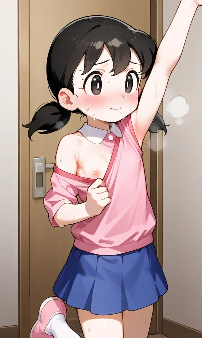 Bộ ảnh hentai shizuka nổi tiếng trong anime