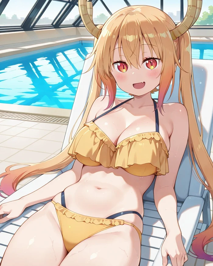 Bộ ảnh hentai tohru mang phong cách anime