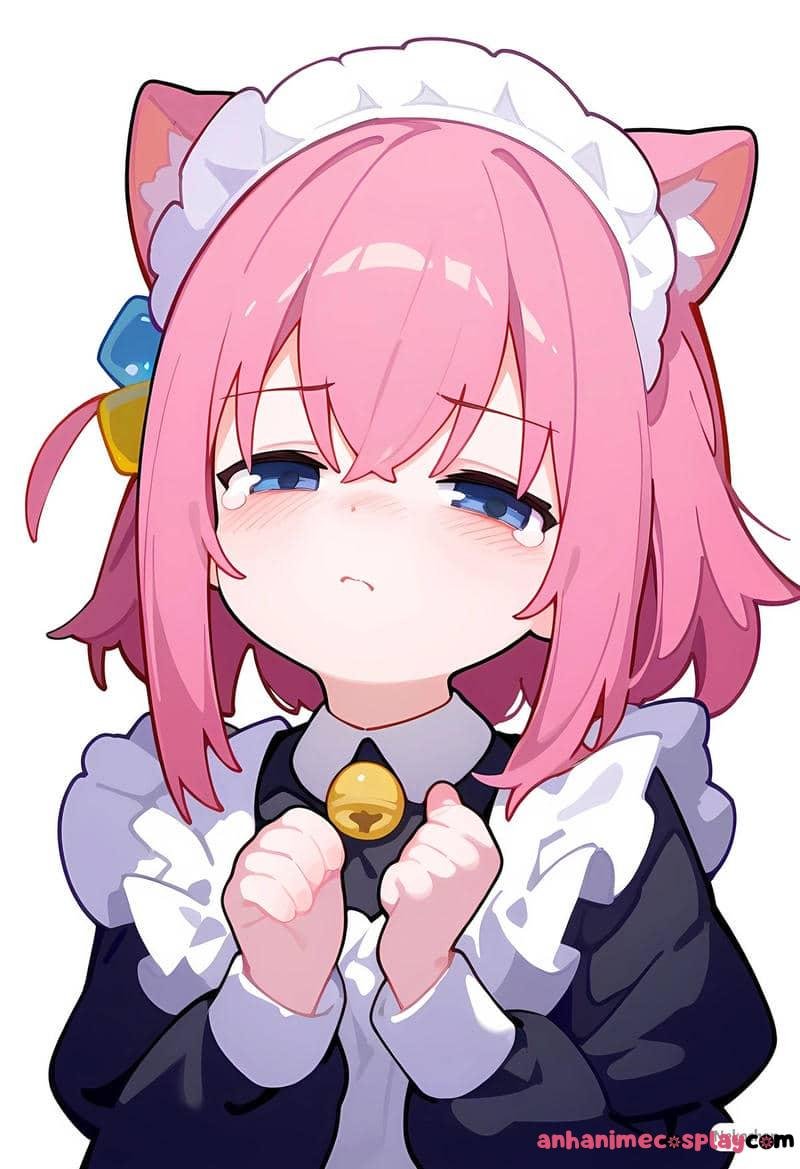 ảnh Bocchi Hitori mèo cute