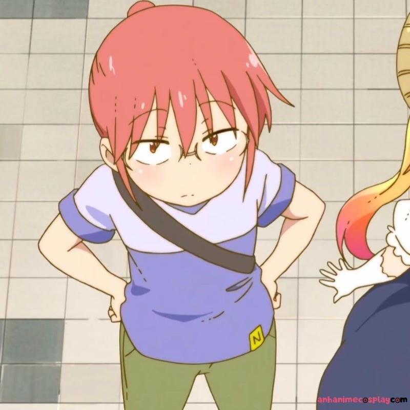 ảnh Kobayashi-san nền