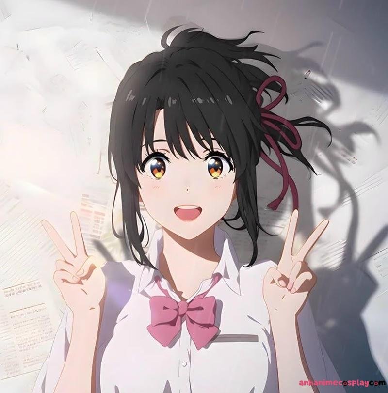 ảnh Mitsuha Miyamizu anime đẹp