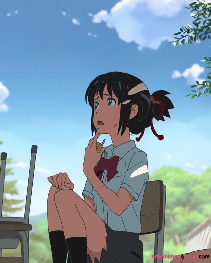 ảnh Mitsuha Miyamizu cute iu