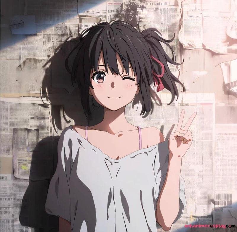 ảnh Mitsuha Miyamizu đáng iu