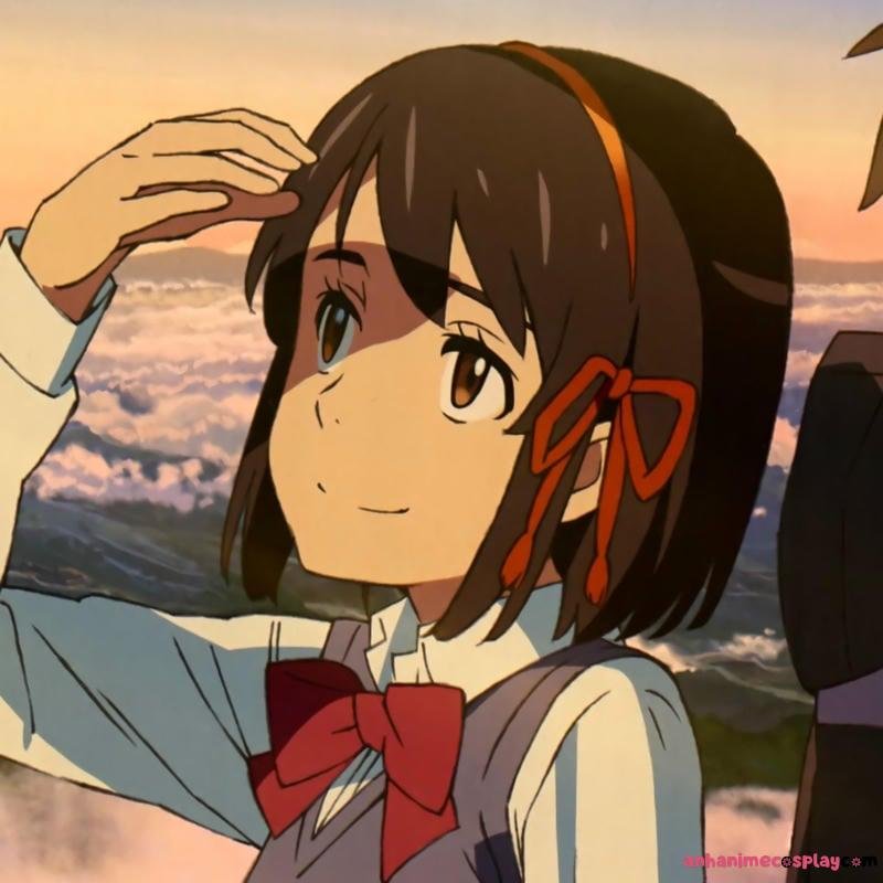 ảnh Mitsuha Miyamizu dáng iu