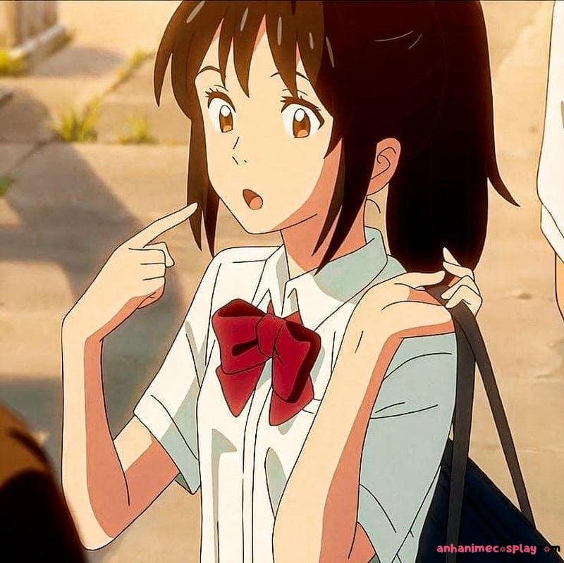 ảnh Mitsuha Miyamizu đẹp gái