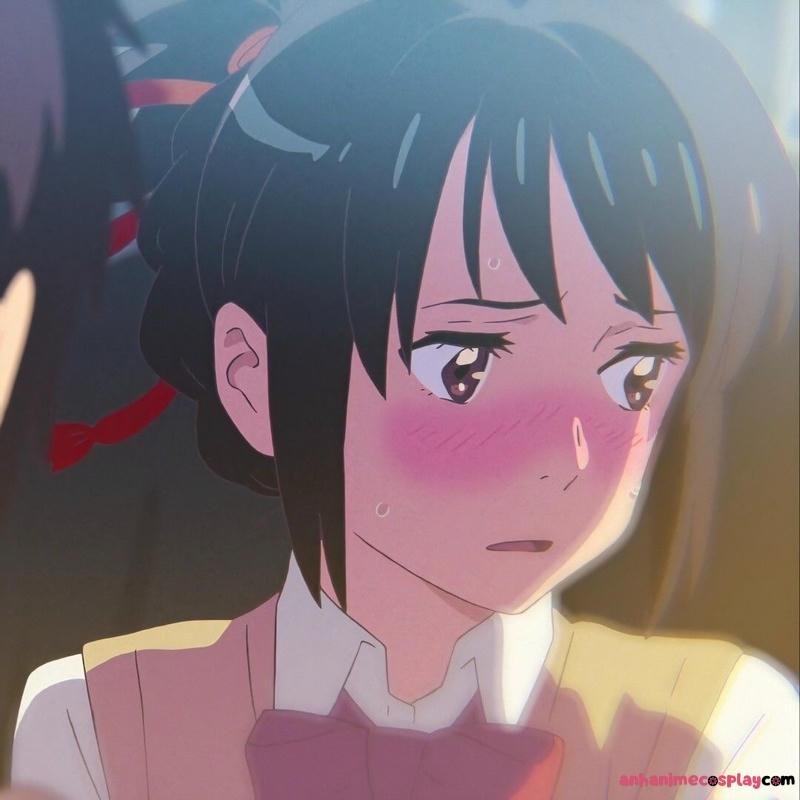 ảnh Mitsuha Miyamizu ngại