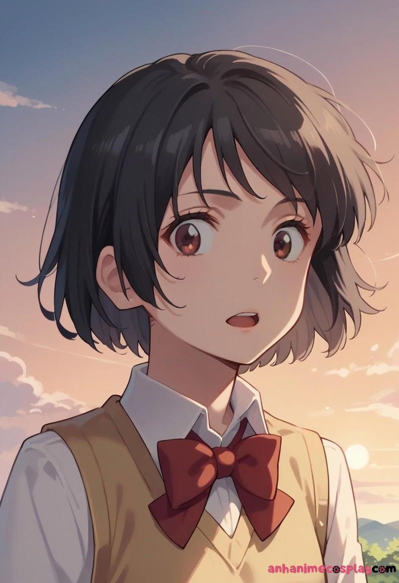 ảnh Mitsuha Miyamizu xinh gáii