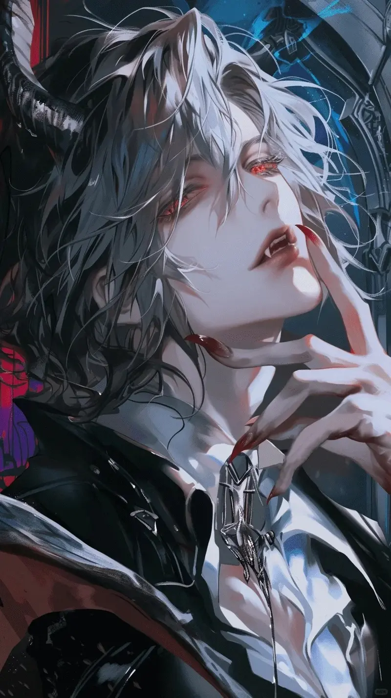 ảnh anime ác quỷ ngầu