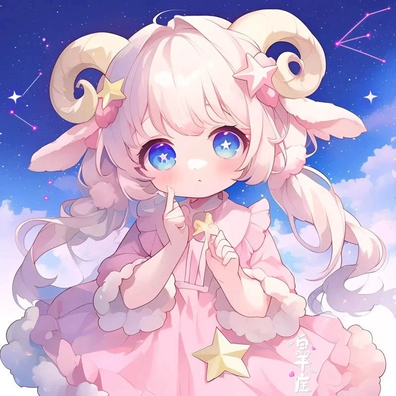 ảnh anime cung bạch dương độc đáo