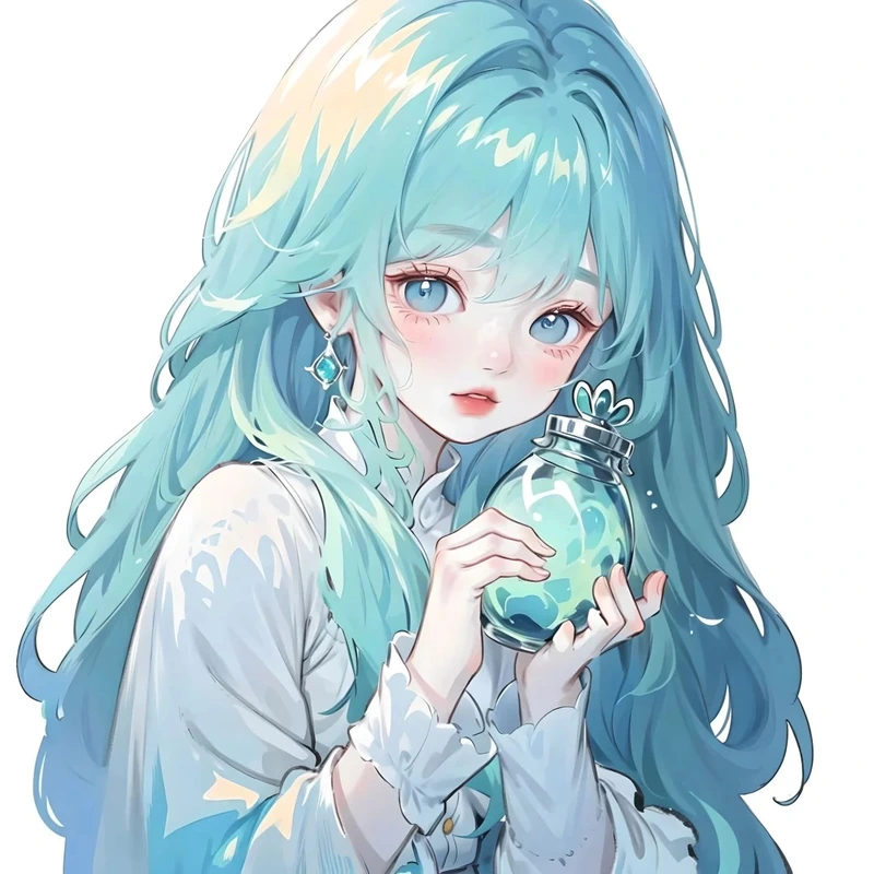 ảnh anime cung bảo bình huyền bí