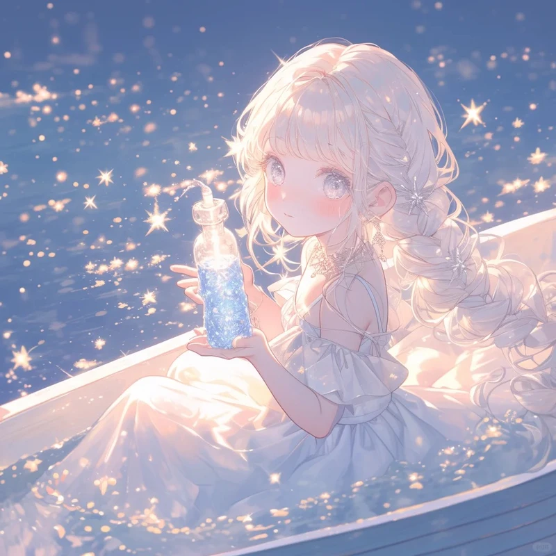 ảnh anime cung bảo bình nữ
