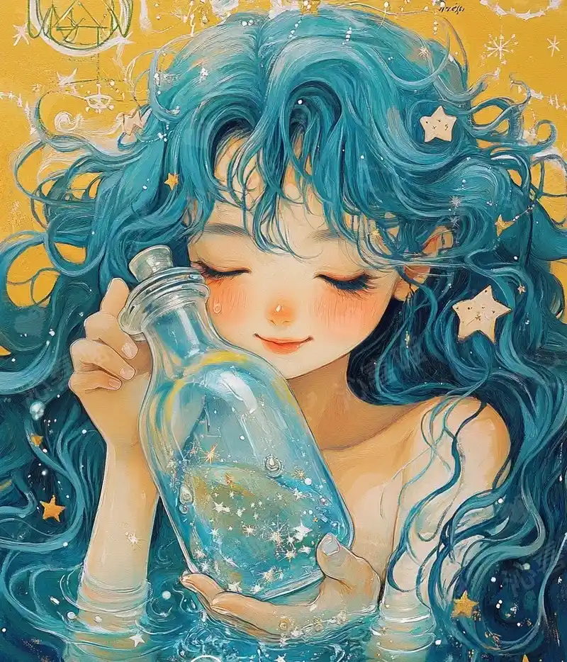 ảnh anime cung bảo bình