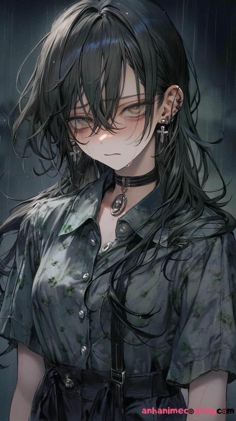 ảnh anime girl lạnh lùng cá tính