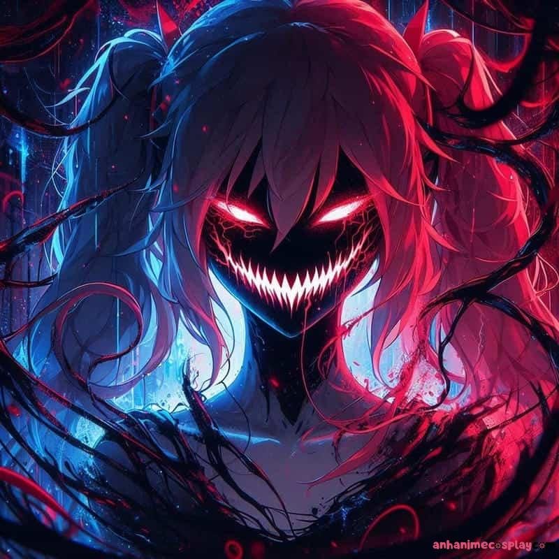 ảnh anime kinh dị ám