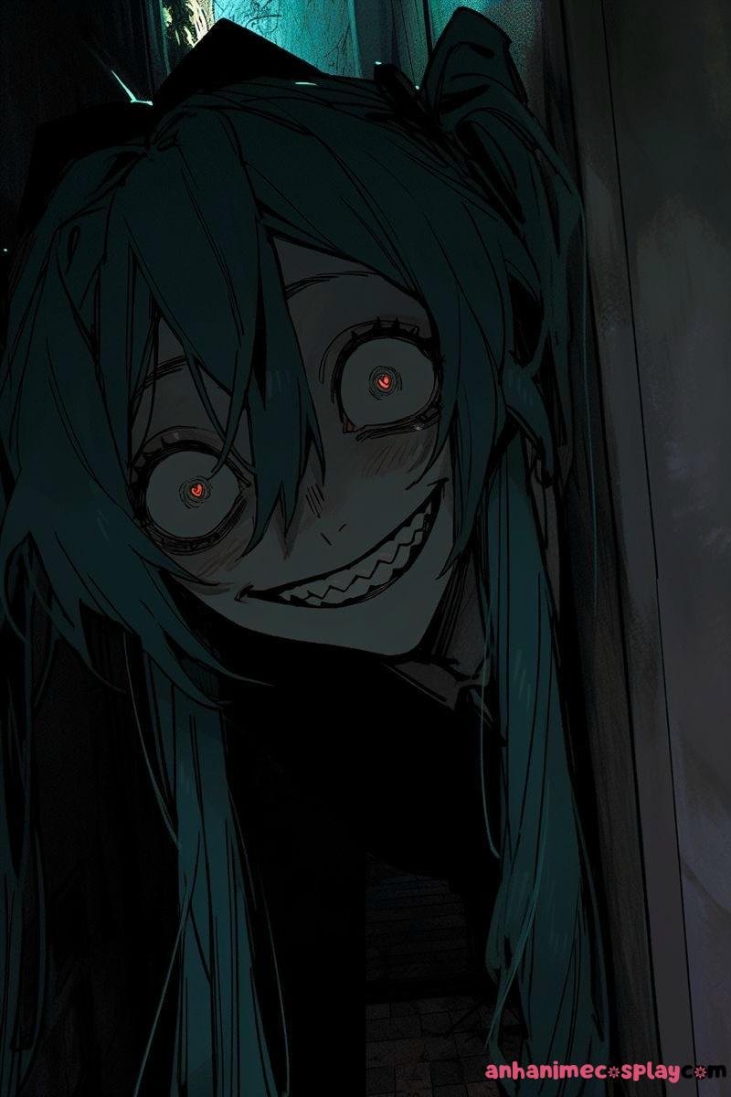ảnh anime kinh dị hù