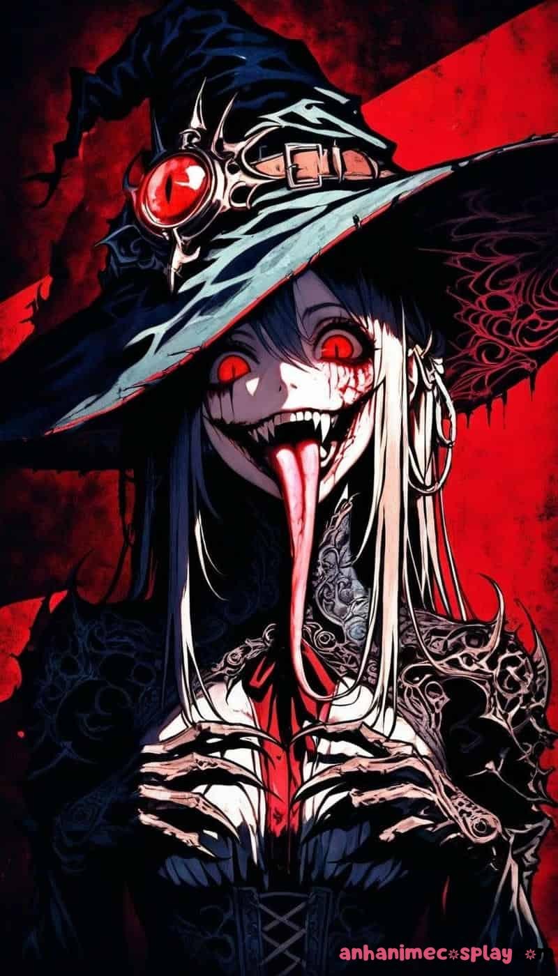 ảnh anime kinh dị quái thú