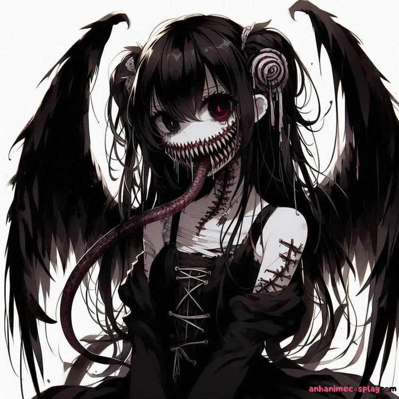 ảnh anime kinh dị thú