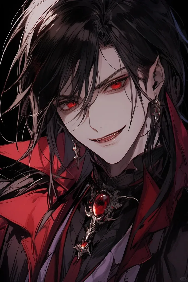 ảnh anime ma cà rồng tình yêu