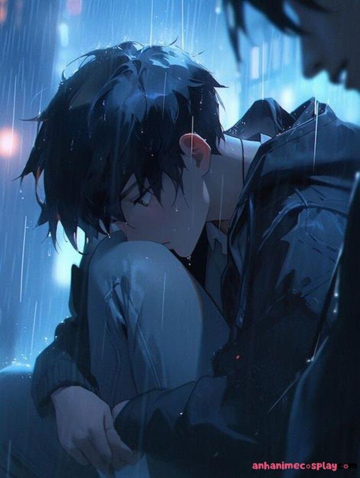ảnh anime thất tình buồn tâm trạng 4k