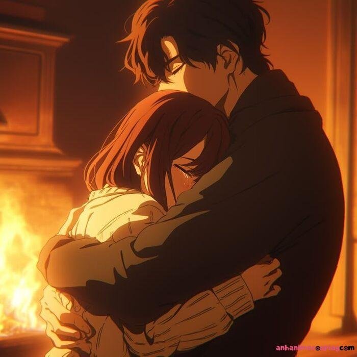 ảnh anime tình yêu romantic hd