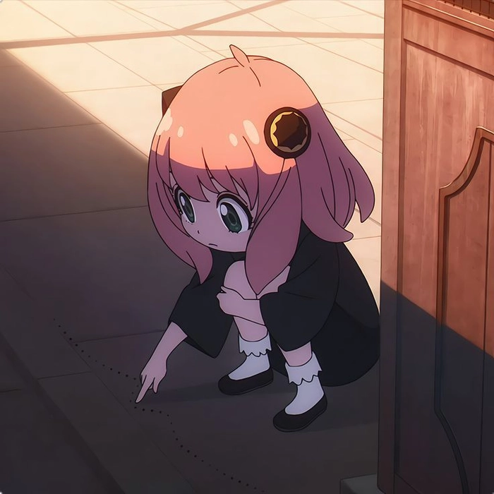 ảnh anya forger nổi bật trong anime