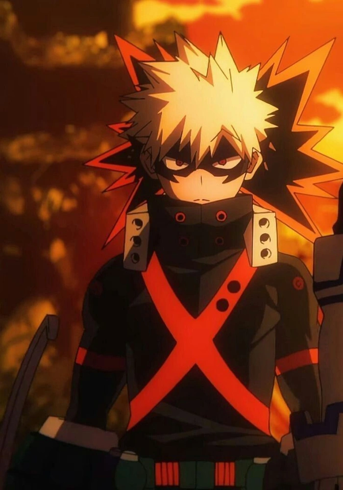 ảnh bakugo katsuki biểu cảm ngầu