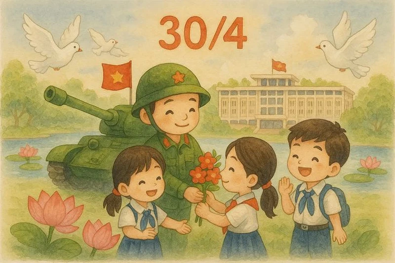ảnh chibi cờ đỏ sao vàng