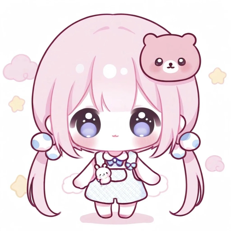 ảnh chibi cute dễ mến