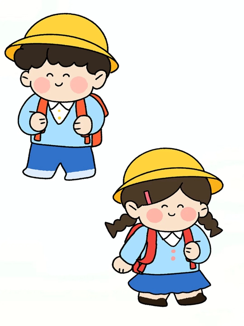 ảnh chibi học sinh hot trend