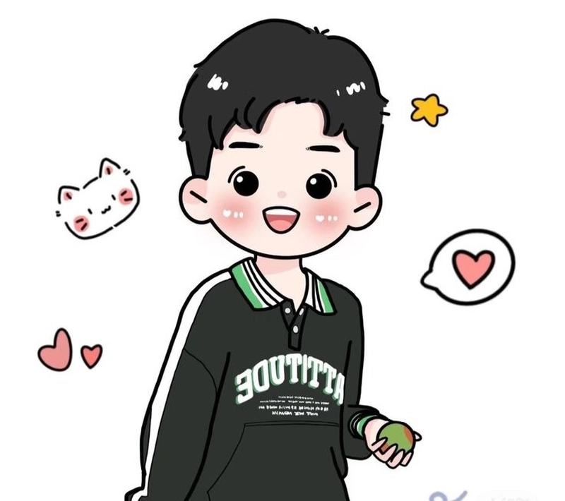 ảnh chibi nam cute đáng yêu