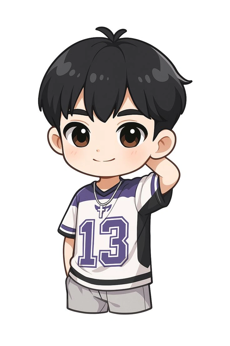 ảnh chibi nam cute vui nhộn