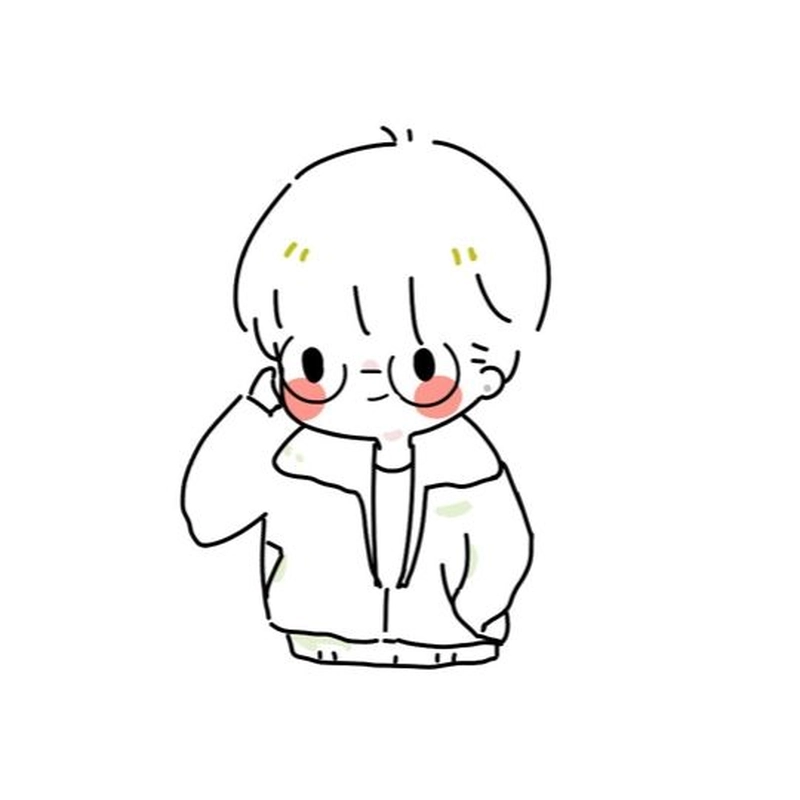 ảnh chibi nam đáng yêu đơn giản