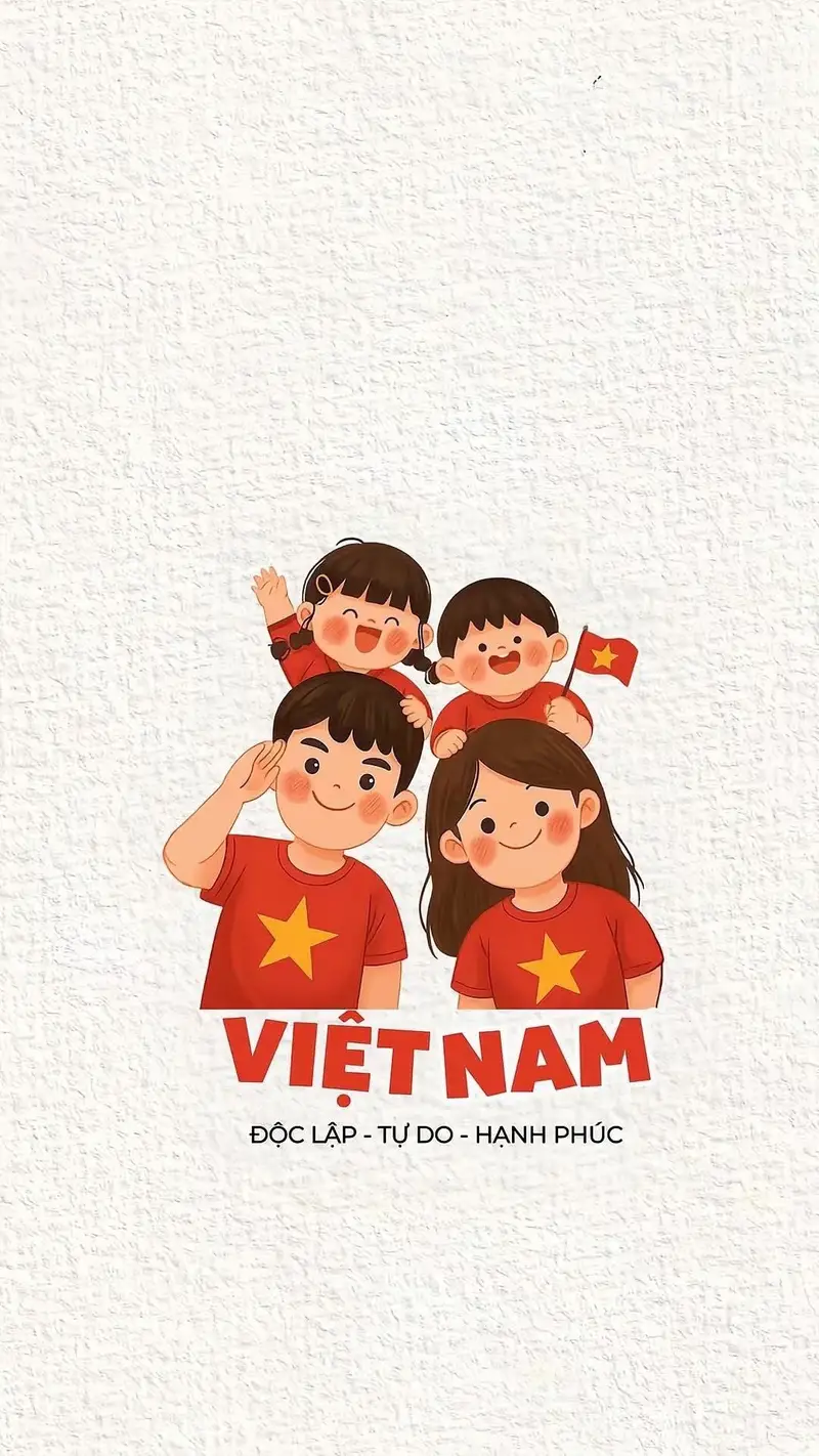 ảnh chibi ngày lễ 30 tháng 4