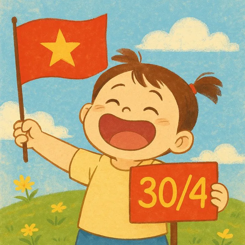 ảnh chibi ngày thống nhất