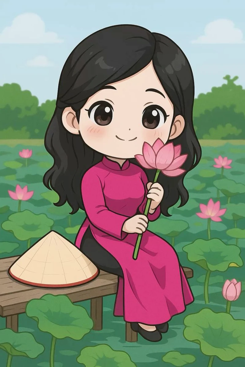 ảnh chibi ngộ nghĩnh việt nam