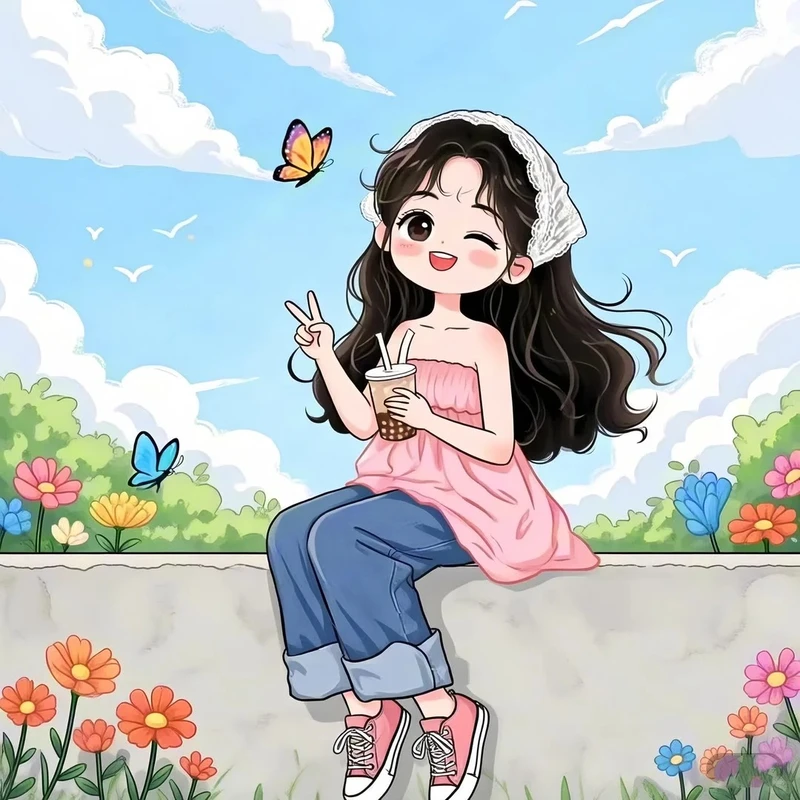 ảnh chibi nữ cute nổi bật